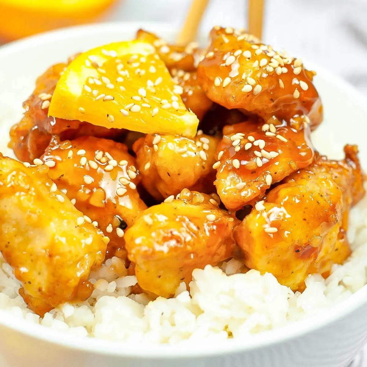 Air Fryer Orange Chicken