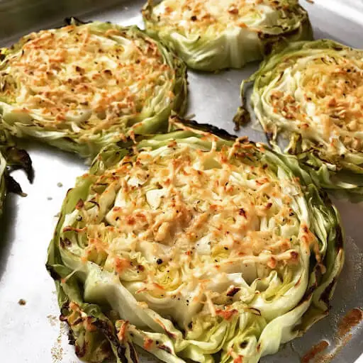 Cabbage Parmesan