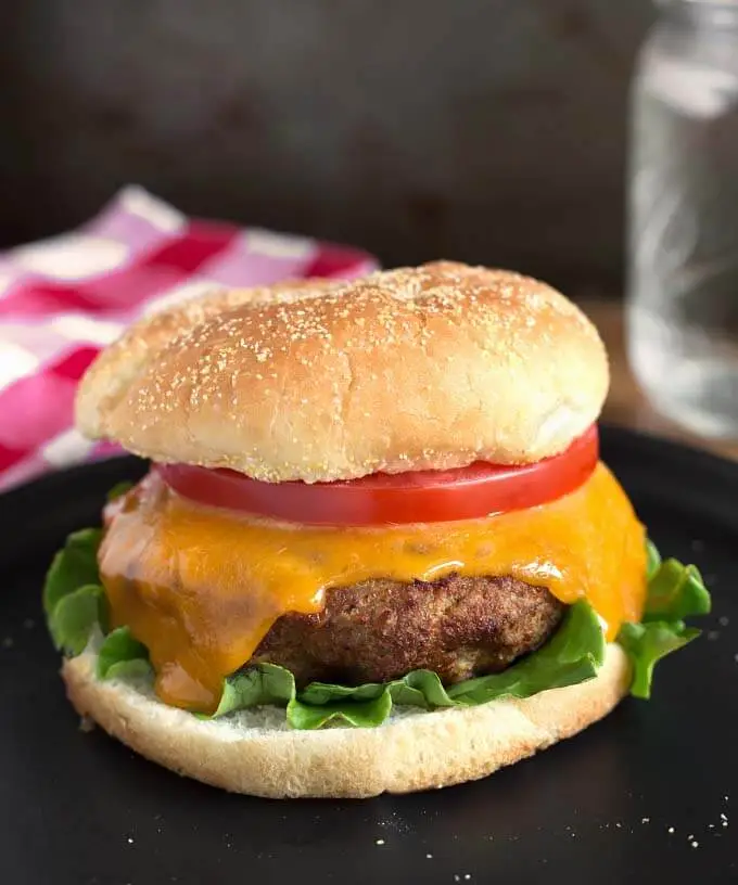 Air fryer turkey burgers