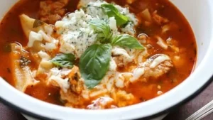 Skinnytaste lasagna soup